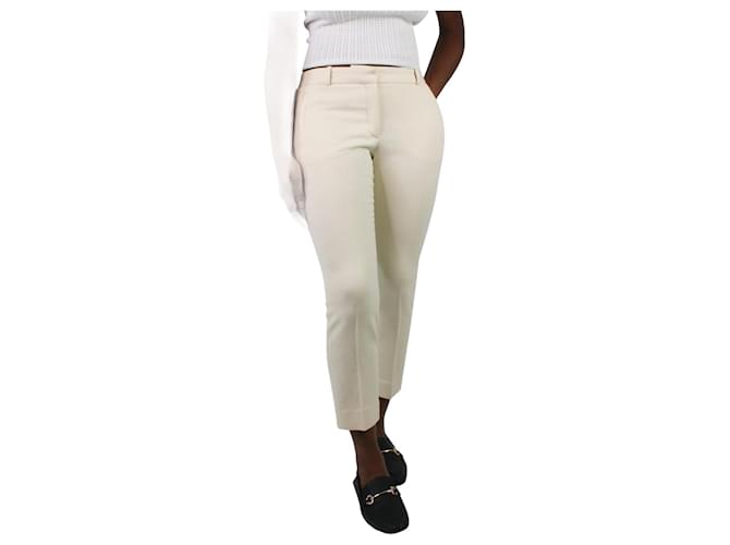 Joseph Cream trousers - size FR 38 Wool  ref.985565