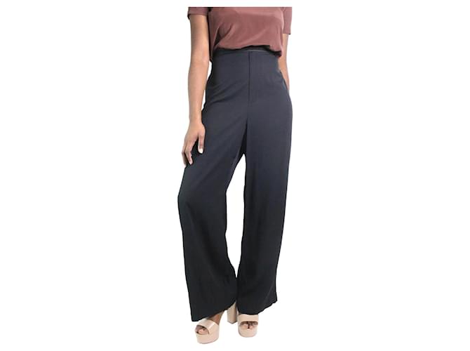 Balenciaga Black elasticated trousers - size FR 40 Viscose  ref.985597