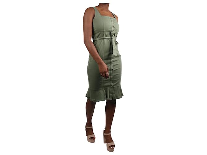 Melissa Odabash Green dress - size M Cotton  ref.986686