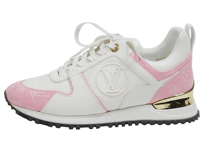 lv pink and white sneakers