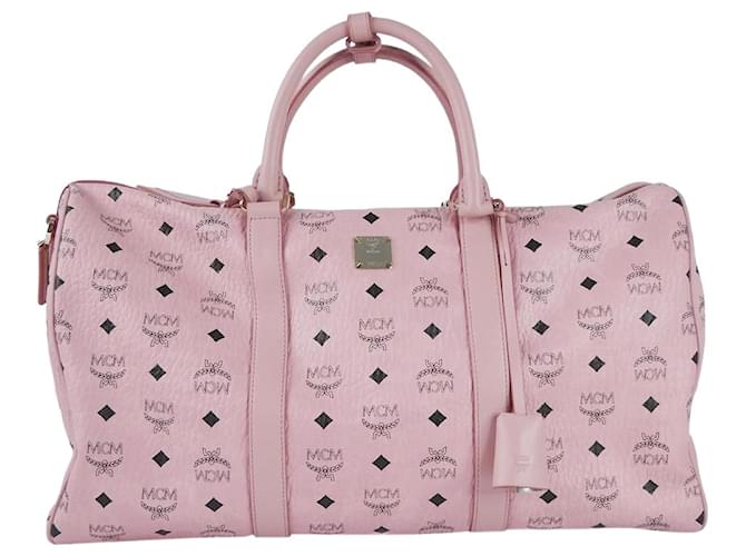 MCM Weekender Bag in Pink