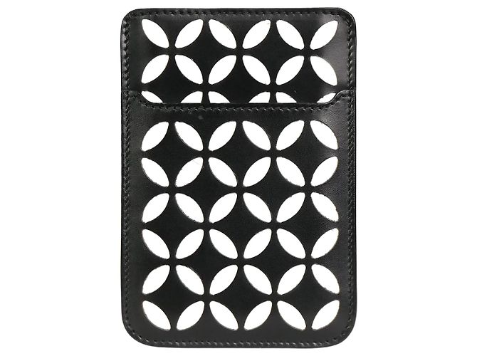 Alaïa Black cutout pouch wallet