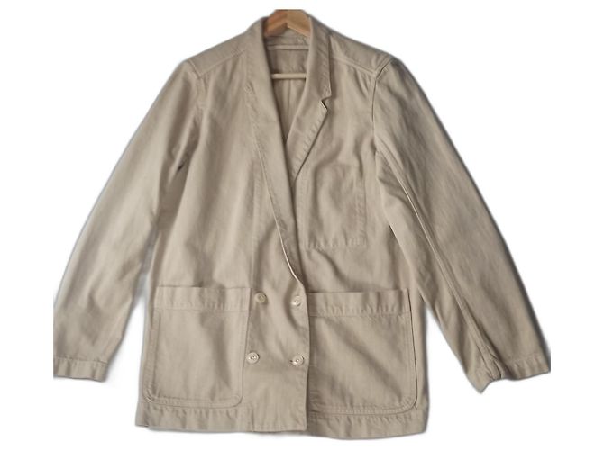 Lemaire Blazer Beige Baumwolle