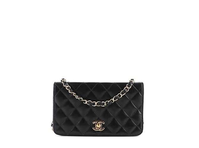Chanel Mademoiselle Bowling Bag Bronze Caviar Leather Chain