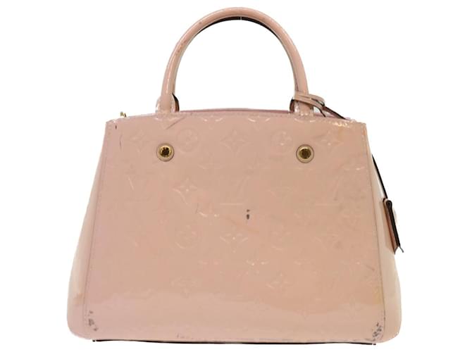 Louis Vuitton Montaigne Pink Patent leather  ref.987619
