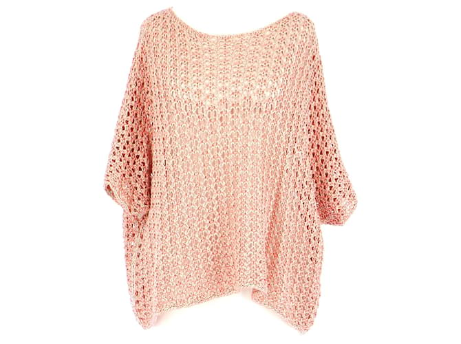 Fabiana Filippi sweater Pink Cotton  ref.987760