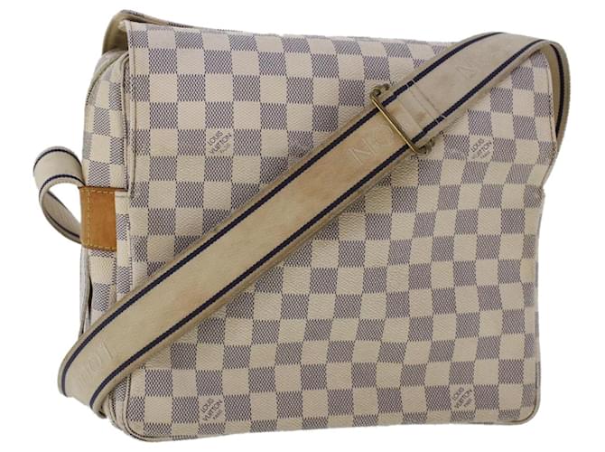 Louis Vuitton Brown Canvas Damier Ebene Naviglio Crossbody Bag
