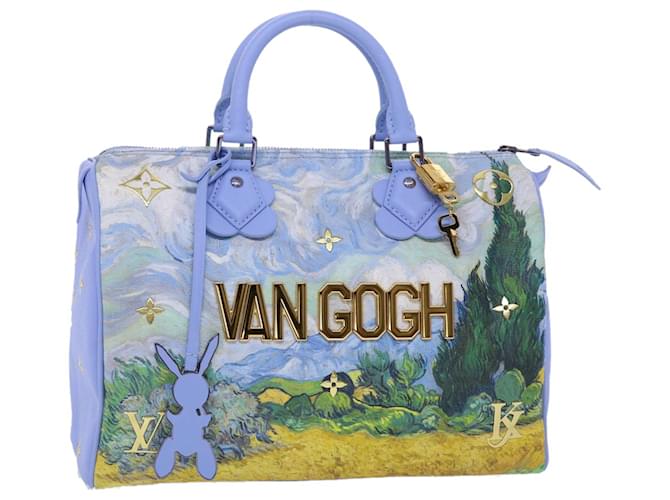 Louis Vuitton | Bags | Louis Vuitton X Jeff Coons Montaigne Mm Van Gogh  Masters Bag | Poshmark