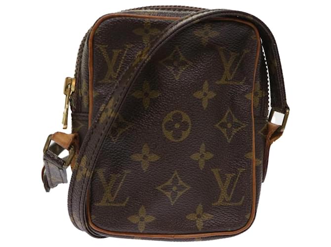 LOUIS VUITTON Monogram Mini Danube Bandolera M45268 LV Auth rd5479 Monograma Lienzo  ref.988205