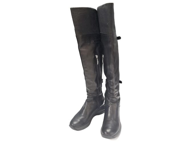 Autre Marque Cesare Paciotti 4Botas dos EUA Preto