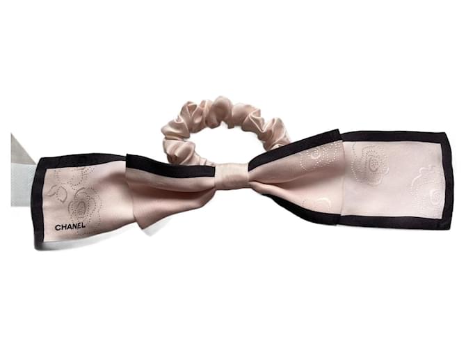 Chanel Camellia Bow Hair Clip