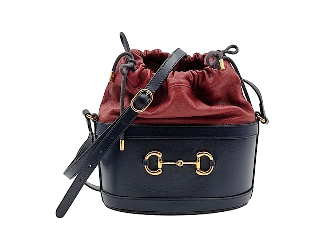 Gucci Burgundy Leather Horsebit 1955 Backpack Gucci