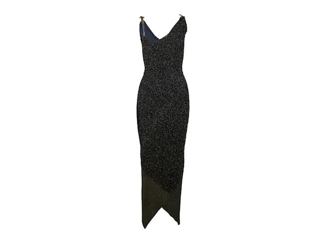 Vivienne Westwood Schimmerndes asymmetrisches Kleid Mehrfarben Viskose  ref.988929