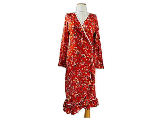 Free People Robes Polyester Multicolore  ref.989035