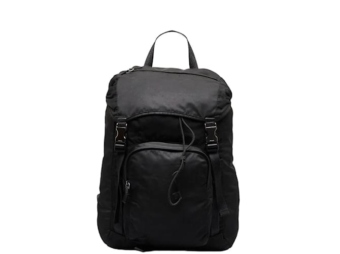 Prada Tessuto Montagna Travel Backpack Black Cloth  ref.989138