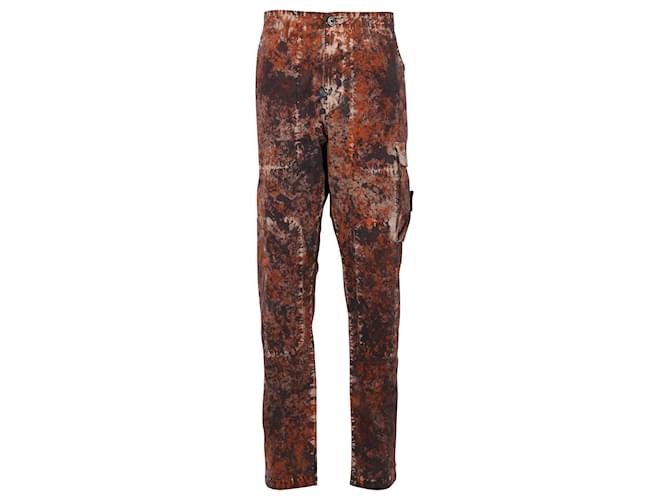 Stone Island Paintball Camo Cargo Pants in Multicolor Cotton Multiple colors  ref.989524