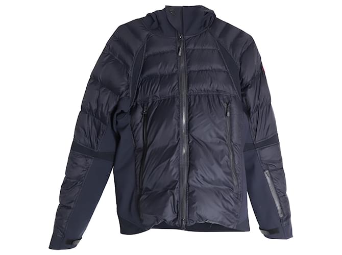 Canada Goose Quilted Jacket in Black Nylon  ref.989533