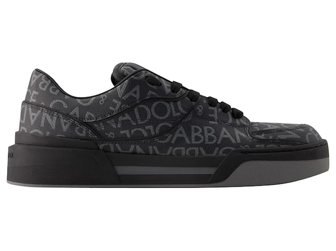Dolce & Gabbana New Roma Sneakers - Dolce&Gabbana - Leather - Black  ref.989856