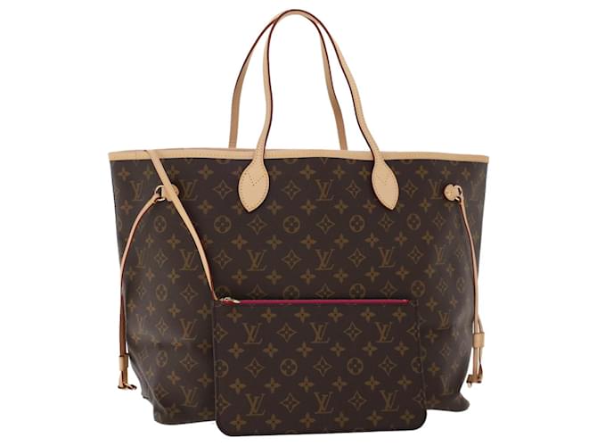 LOUIS VUITTON Monogram Neverfull GM Tote Bag M40157 Auth LV 47338A Toile Monogramme  ref.990384