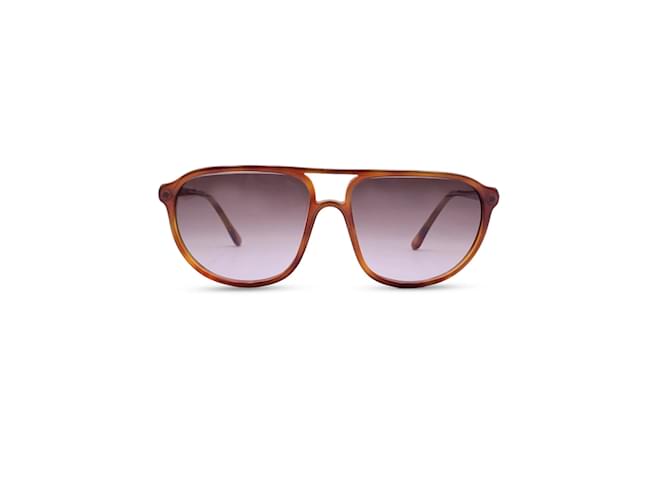 Autre Marque Óculos de sol marrom vintage com/Lentes cinza Zilo 62 N/42 56/12 140mm Plástico  ref.990858