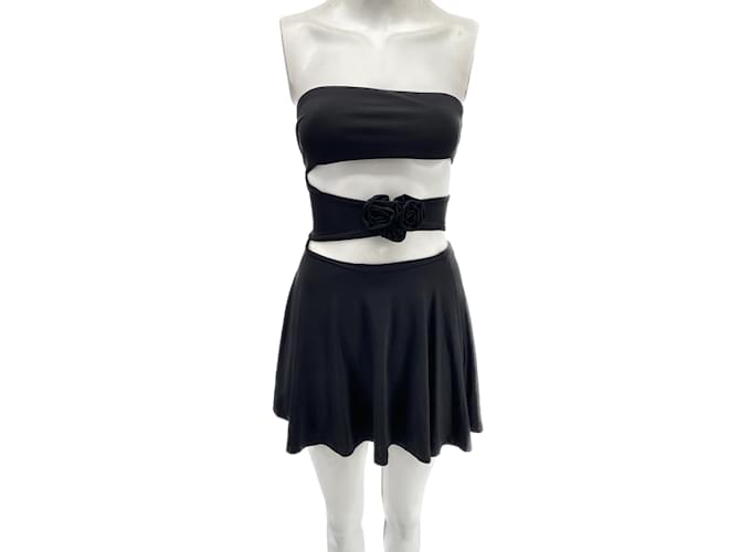 Autre Marque MESHKI  Dresses T.International S Cotton Black  ref.990882