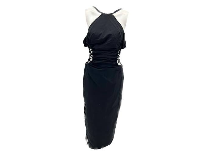 Autre Marque CHRISTOPHER ESBER  Dresses T.UK 8 cotton Black  ref.990900
