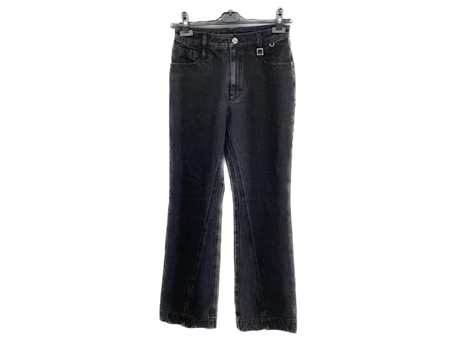 Autre Marque WOOYOUNGMI  Trousers T.International S Denim - Jeans Black  ref.990911