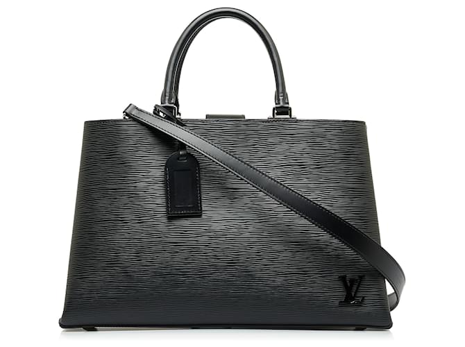 Louis Vuitton Black Epi Kleber MM Leather ref.991000 - Joli Closet