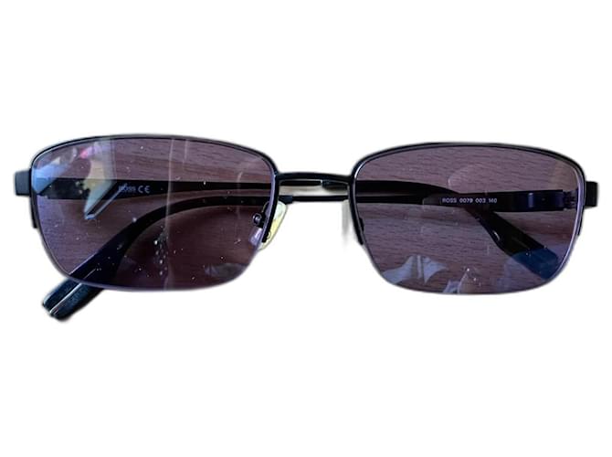 Hugo Boss occhiali da sole Nero Metallo  ref.991091
