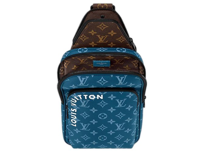 Louis Vuitton Bolso bandolera LV Avenue NM Azul