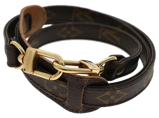 Tracolla con monogramma Louis Vuitton 35.4"" LV Auth ar9828