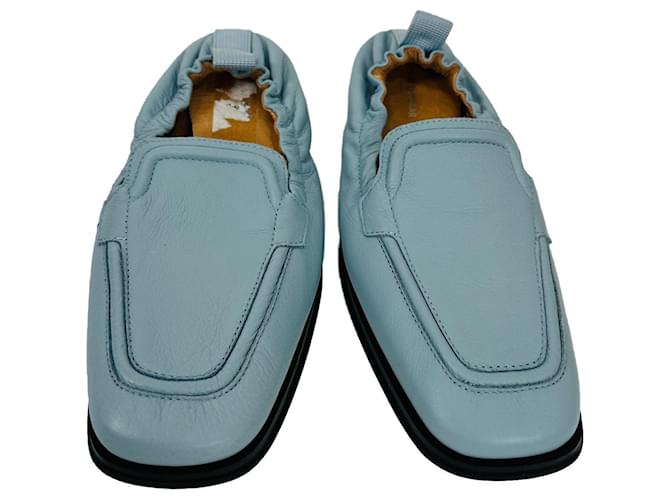 Autre Marque Shoes The Bear Blau Hellblau Leder  ref.991508