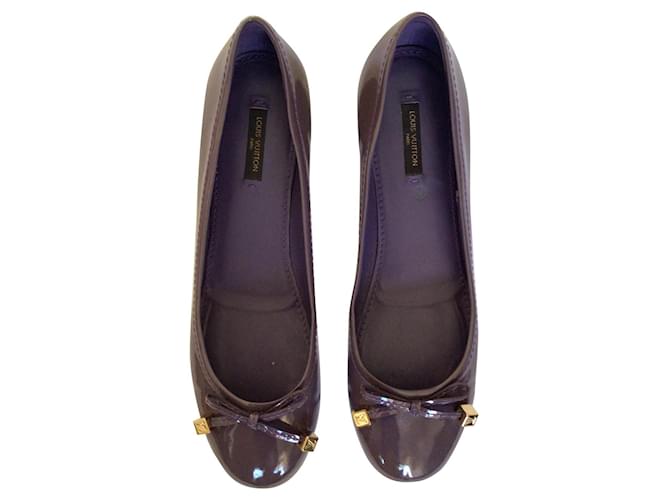 Louis Vuitton Debbie Purple Leather  ref.991509