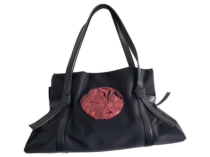Kenzo Handbags Black Cloth  ref.991513