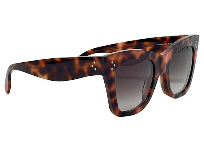 Céline CELINE Bold 3 Dots 50MM Cat-Eye Sunglasses Multiple colors Acetate  ref.991534