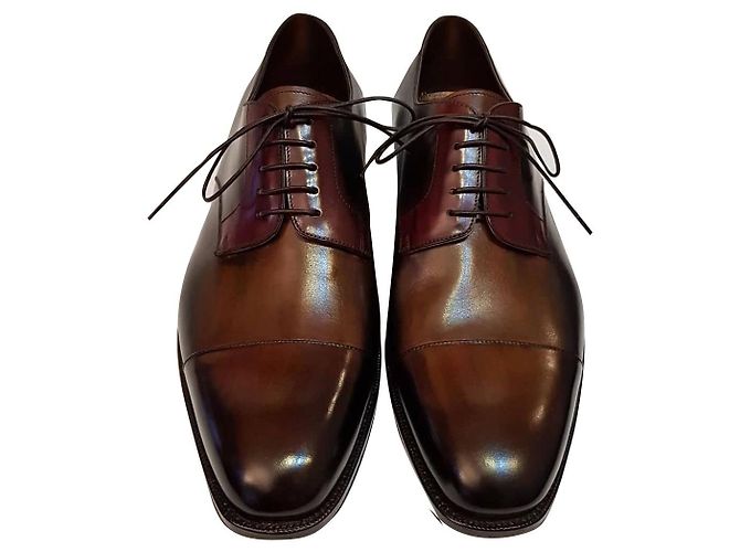 Silvano Lattanzi Stringate Multicolore Marrone chiaro