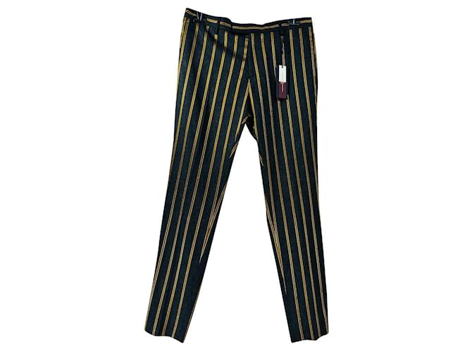 Tommy Hilfiger Un pantalon Polyester Laine Viscose Acetate Multicolore  ref.991561