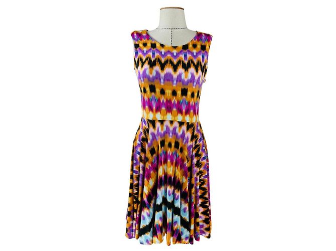 Vestido Cynthia Rowley Multicolor Viscosa y Elastano