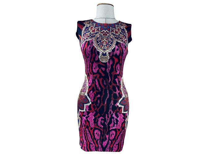 Vestido Just Cavalli Multicor Viscose