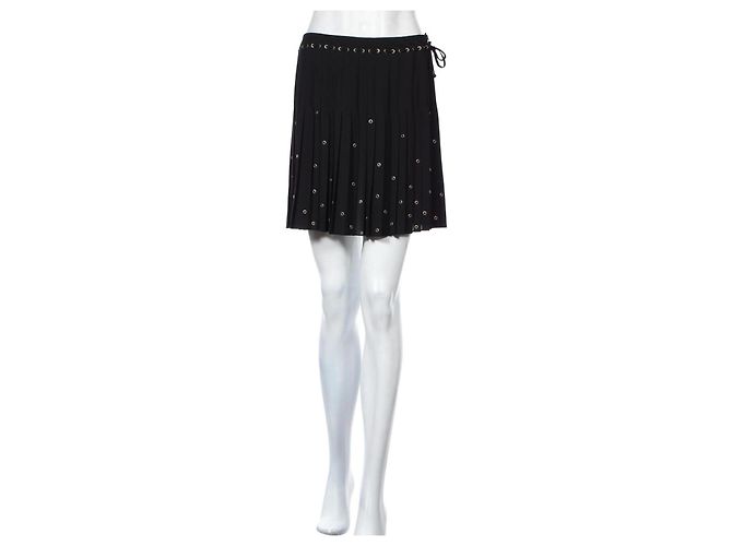 Escada Schwarzer Rock aus Polyester Größe 36