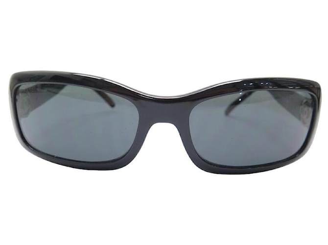 Chanel sunglasses 6024 BLACK PLASTIC CC LOGO BLACK SUNGLASSES ref.991758 -  Joli Closet