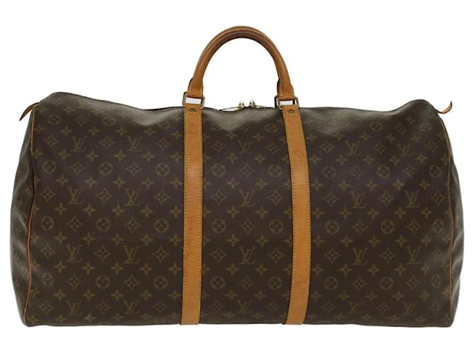 Louis Vuitton Keepall 60 Monogram Canvas Travel Bag