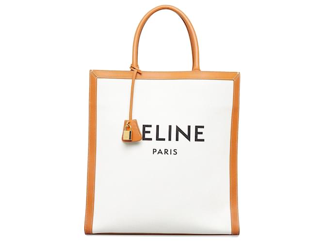 Horizontal cabas discount celine in canvas