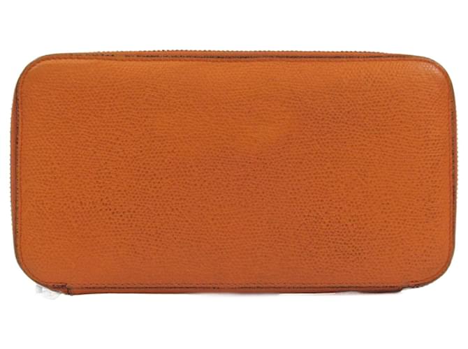 VALEXTRA Orange Leder  ref.993108