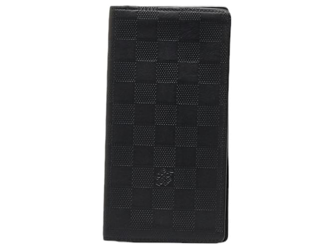 Black Louis Vuitton Damier Infini Small Wallet