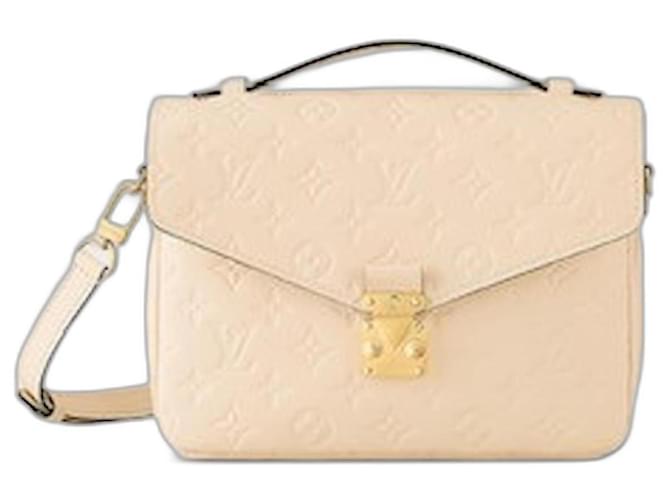 Louis Vuitton LV Metis cream colour Leather  ref.993280