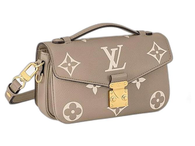 Louis Vuitton LV Metis pochette East West Cream Leather  ref.993287