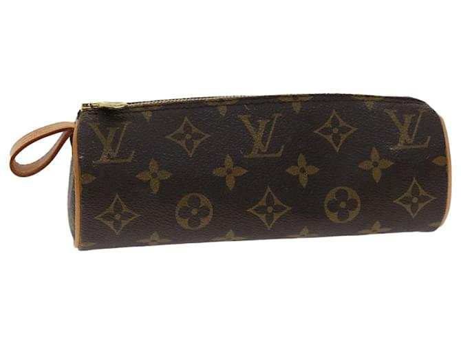 LOUIS VUITTON Monogram Trousse Rondo Pouch M47630 LV Auth 47865 Monograma Lienzo  ref.993420