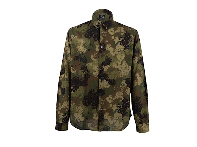 Alexander McQueen McQ Camouflage Print Shirt Multiple colors Cotton  ref.993548