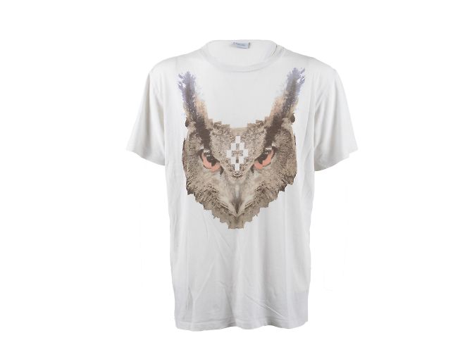 Autre Marque Marcelo Burlon Camiseta Estampada Blanco